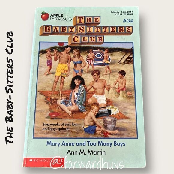 Bundle Sale 3 for $15 | Baby-Sitters Club | Book #34 | Vintage 1990 - Picture 1 of 9